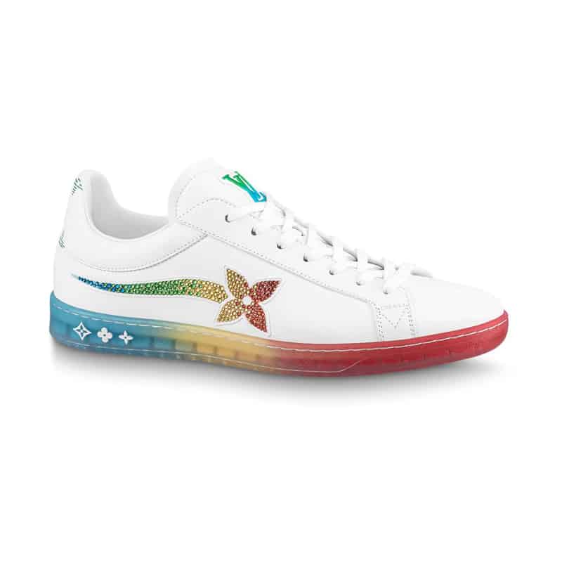 l0*is V*t0n luxembourg samothrace trainers in white - lsvt275