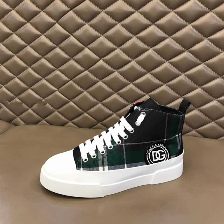 DOLCE AND GABBANA PORTOFINO LIGHT MID-TOP SNEAKERS - DG108