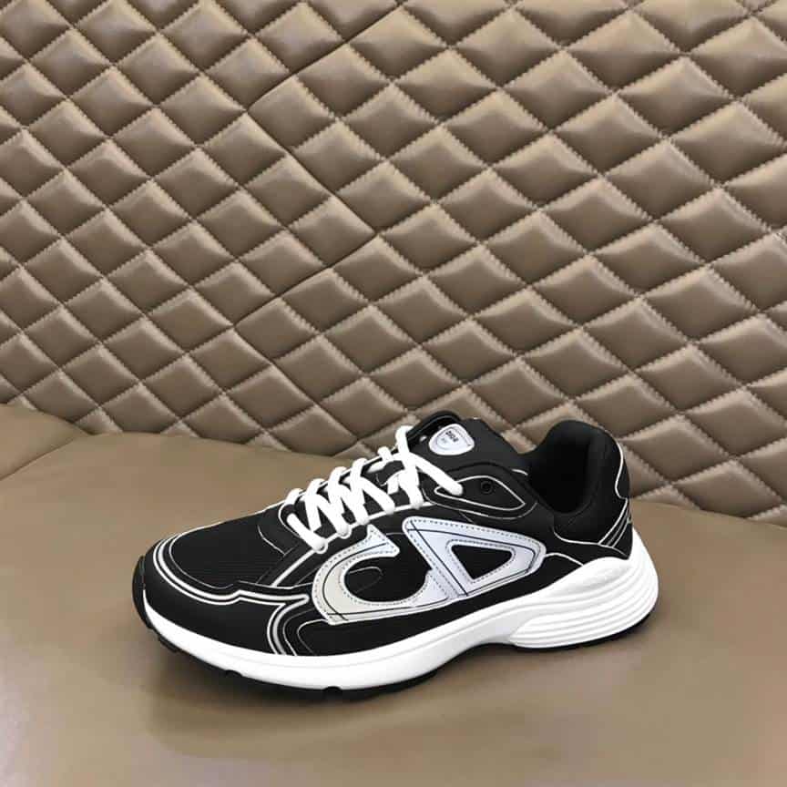 D*or b30 sneakers black mesh and technical fabric - cd88