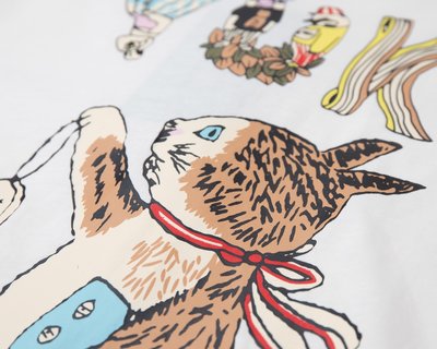 G*u*i cats t-shirt - gc0010