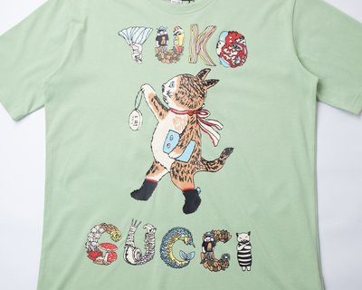 G*u*i cats t-shirt - gc0009