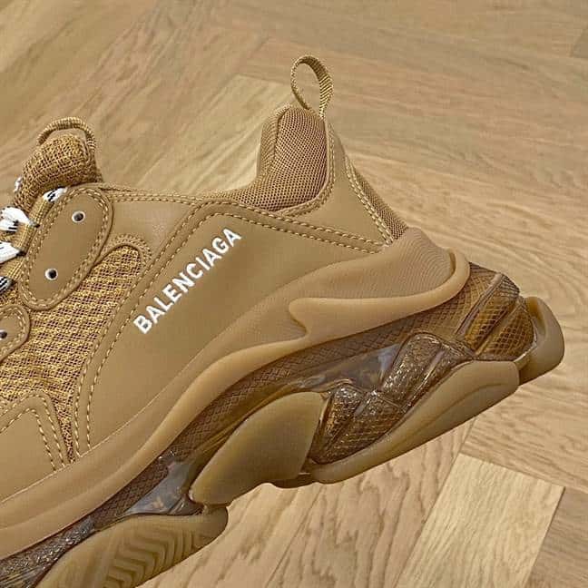 Ba*len*cia*ga men's triple s sneaker clear sole - bb184