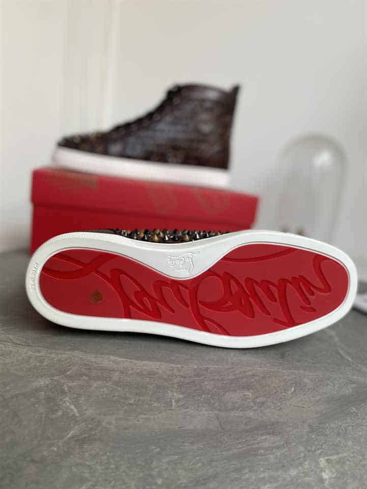 Ch**an louboutin high top sneaker - cl151