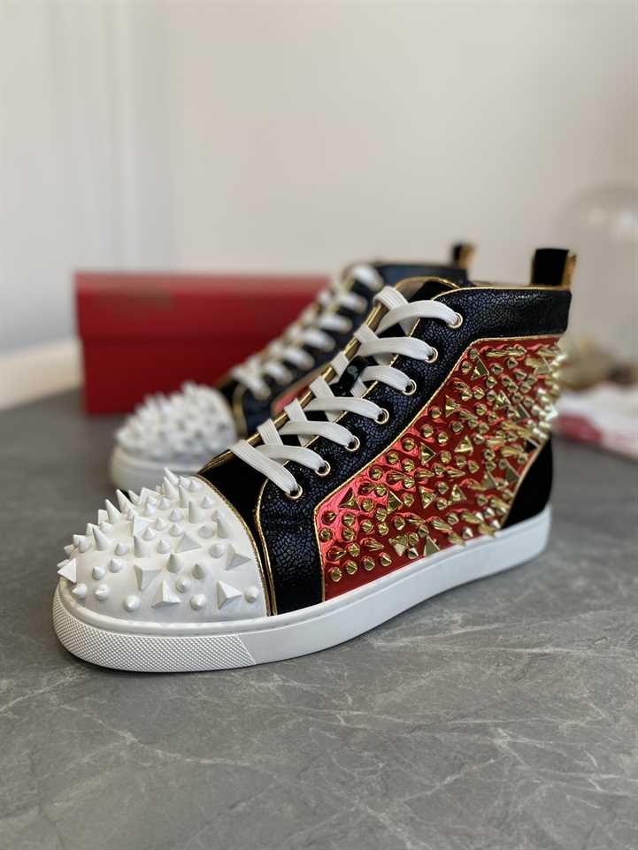 Ch**an louboutin high top sneaker - cl152