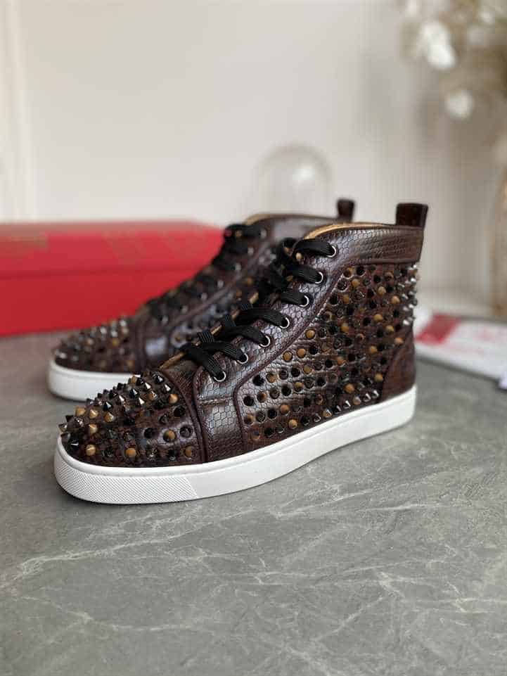 Ch**an louboutin high top sneaker - cl151