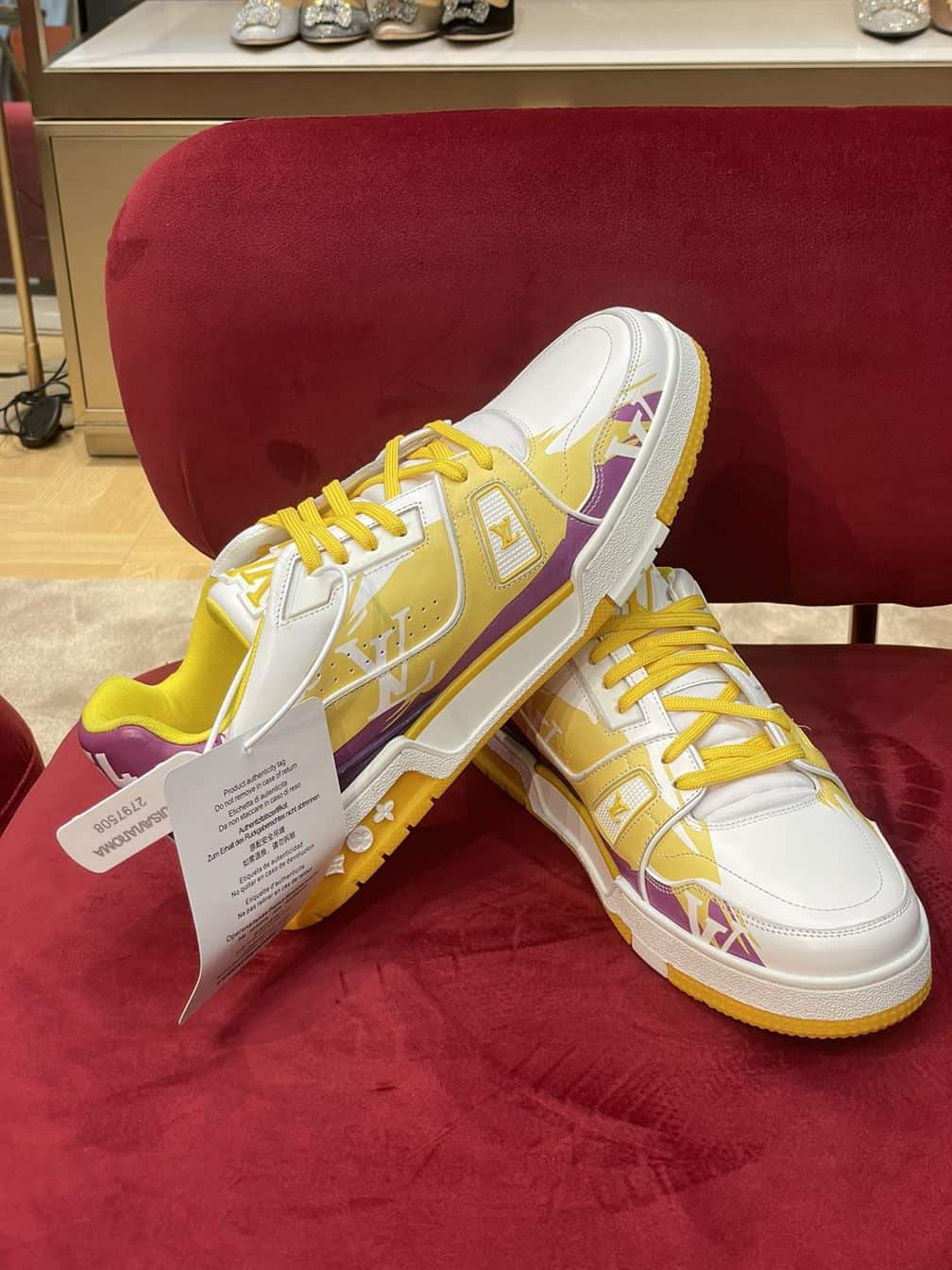 l0*is V*t0n trainer sneaker - lsvt314