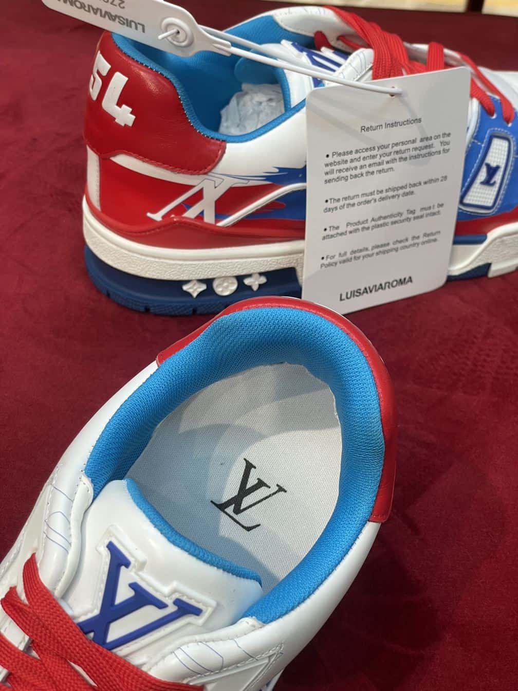 l0*is V*t0n trainer sneaker - lsvt316