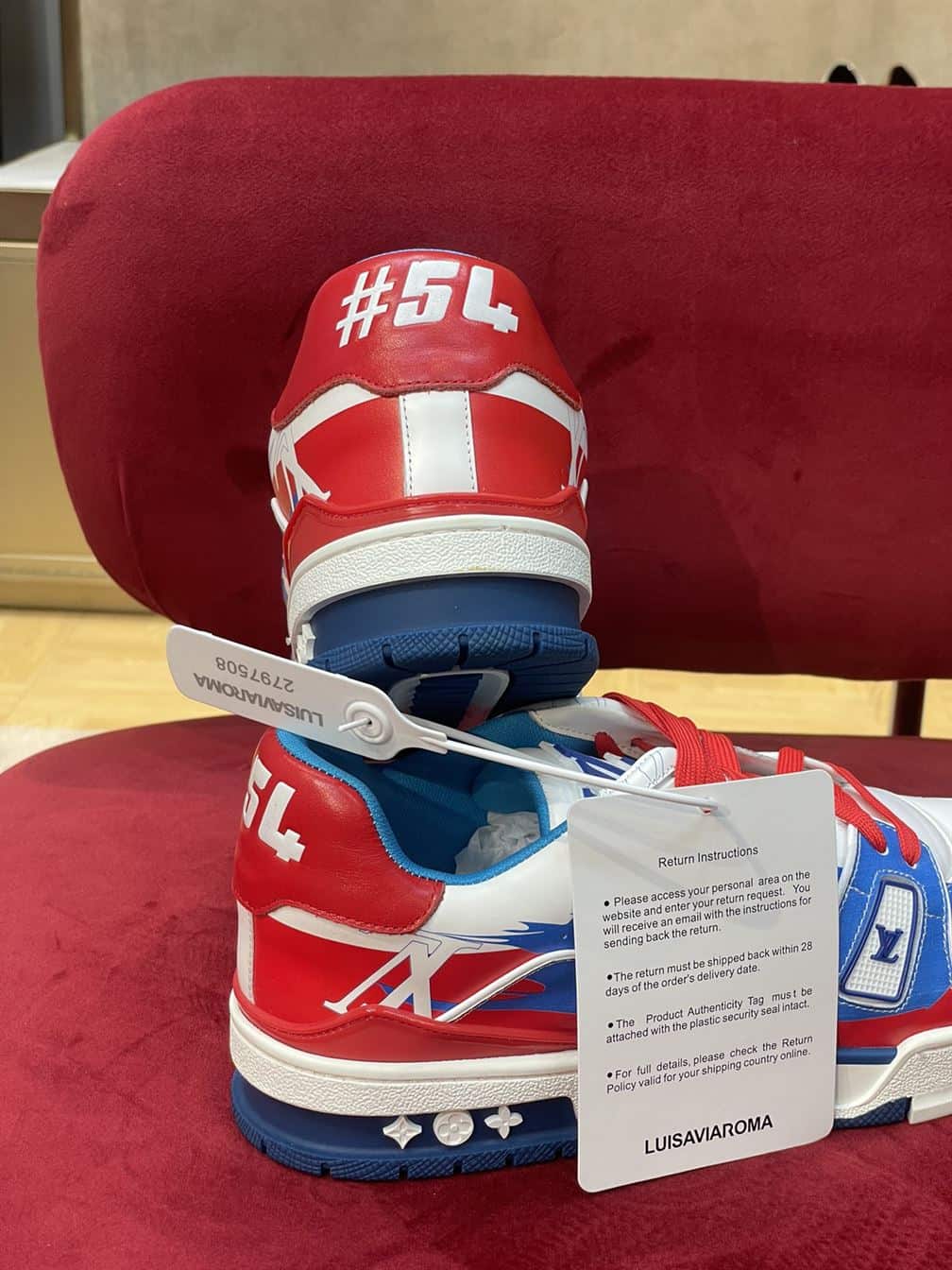 l0*is V*t0n trainer sneaker - lsvt316