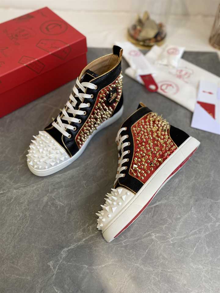 Ch**an louboutin high top sneaker - cl152