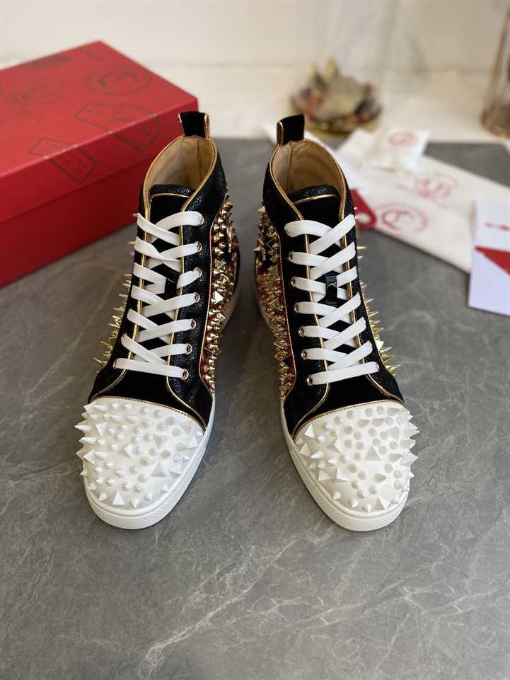 Ch**an louboutin high top sneaker - cl152