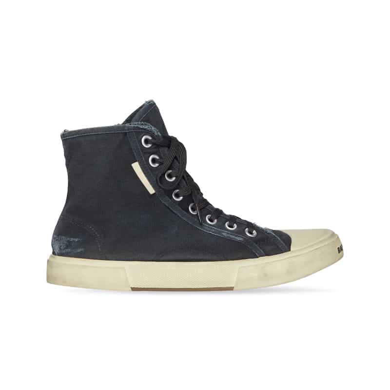 Ba*len*cia*ga men's paris high top trainers in black - bb210