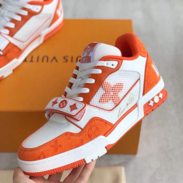 l0*is V*t0n trainer sneaker orange - lsvt325