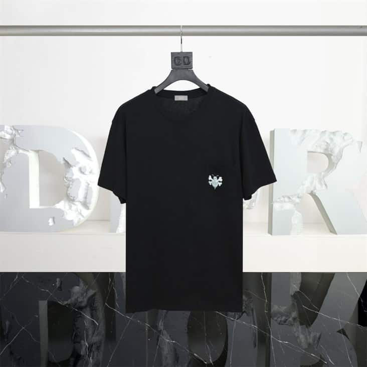 D*or t-shirt with bee embroidery - do14