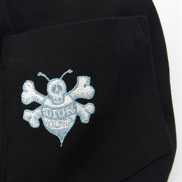 D*or t-shirt with bee embroidery - do14