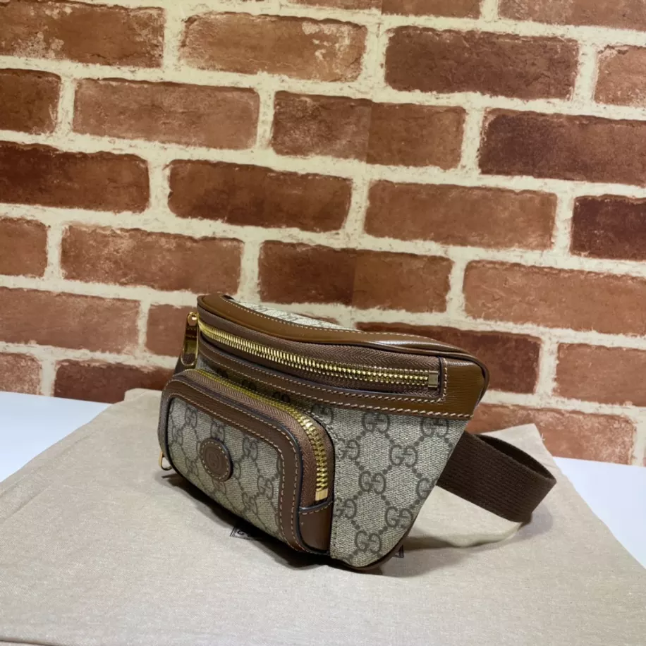 BELT BAG WITH INTERLOCKING G - GBC073