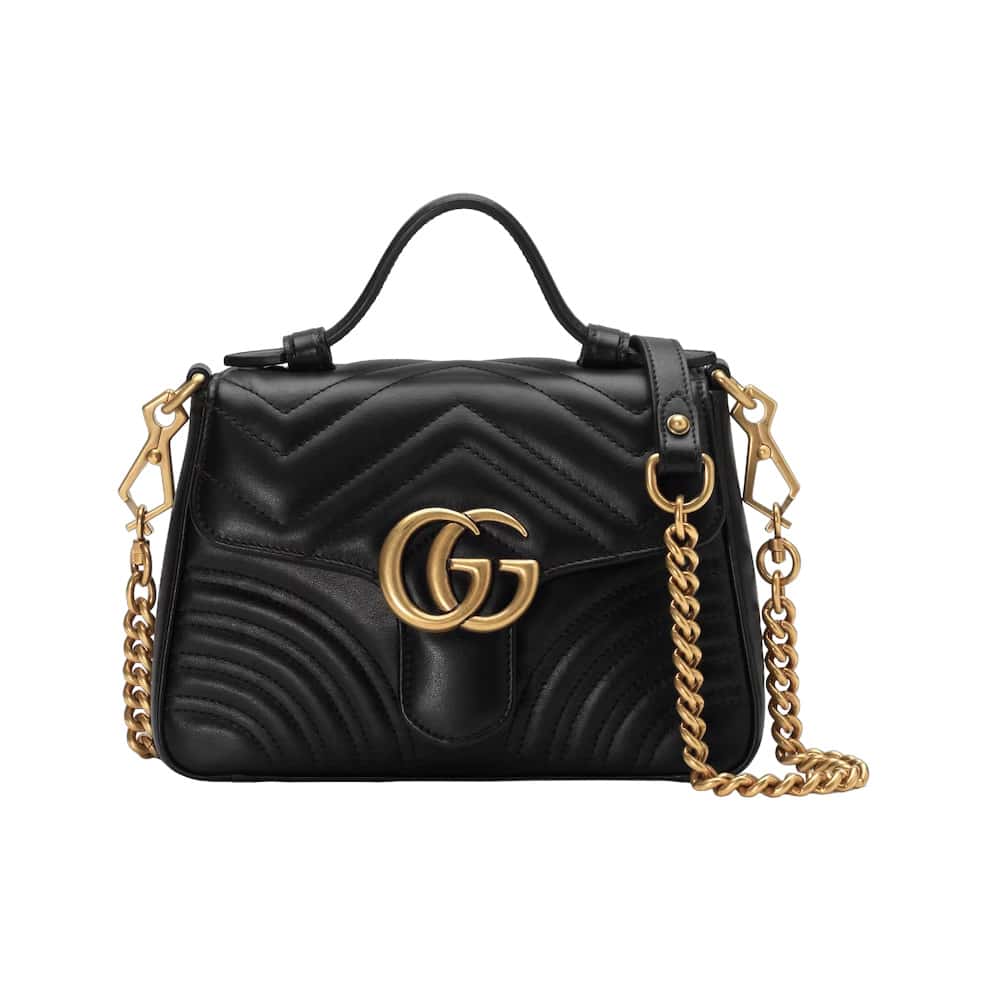 GG MARMONT MINI TOP HANDLE BAG - GBC092