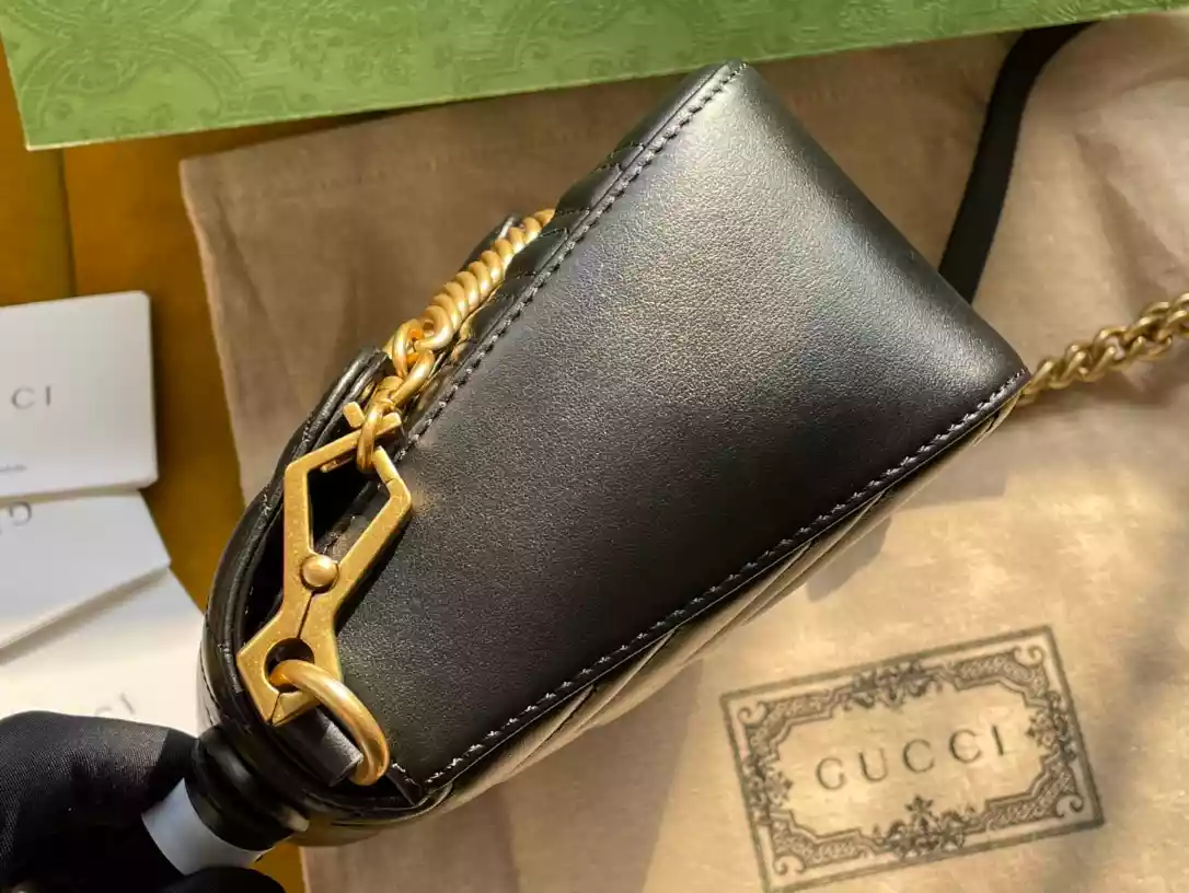 GG MARMONT MINI TOP HANDLE BAG - GBC092