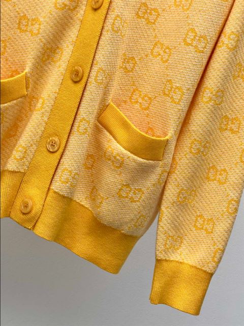 G*u*i wool jacquard cardigans - rjk08