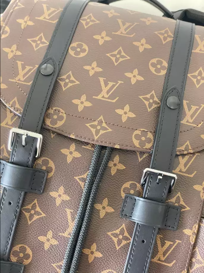 l0*is V*t0n christopher pm monogram macassar canvas - lbv390