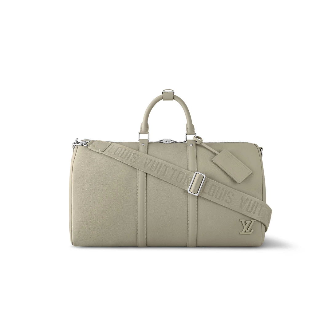 l0*is V*t0n keepall bandouliÈre 50 in grey - lbv424