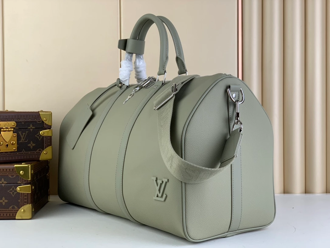 l0*is V*t0n keepall bandouliÈre 50 in grey - lbv424
