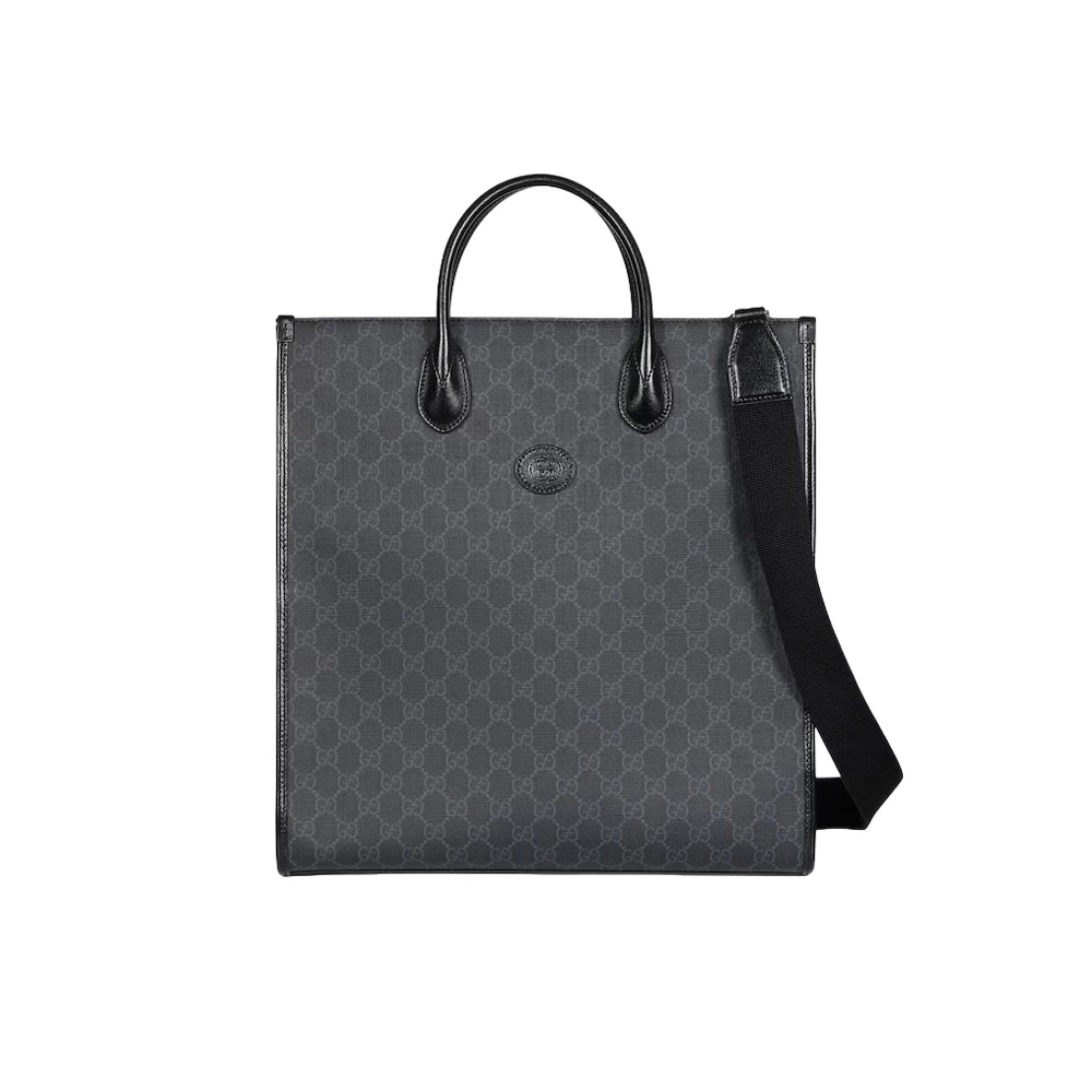 MEDIUM TOTE BAG WITH INTERLOCKING G - GBC052