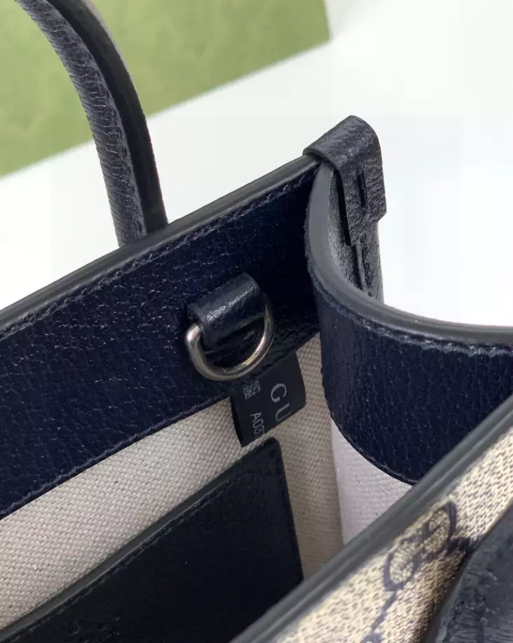 MINI TOTE BAG WITH INTERLOCKING G - GBC068