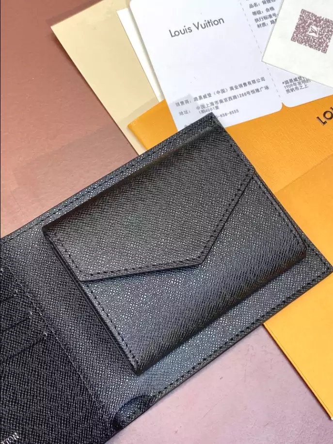 LV MARCO WALLET DAMIER GRAPHITE CANVAS - RRG090