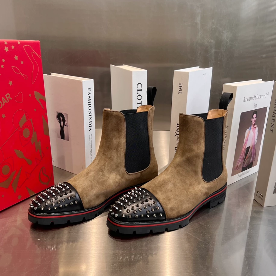 Ch**an louboutin high-top sneaker - cl179