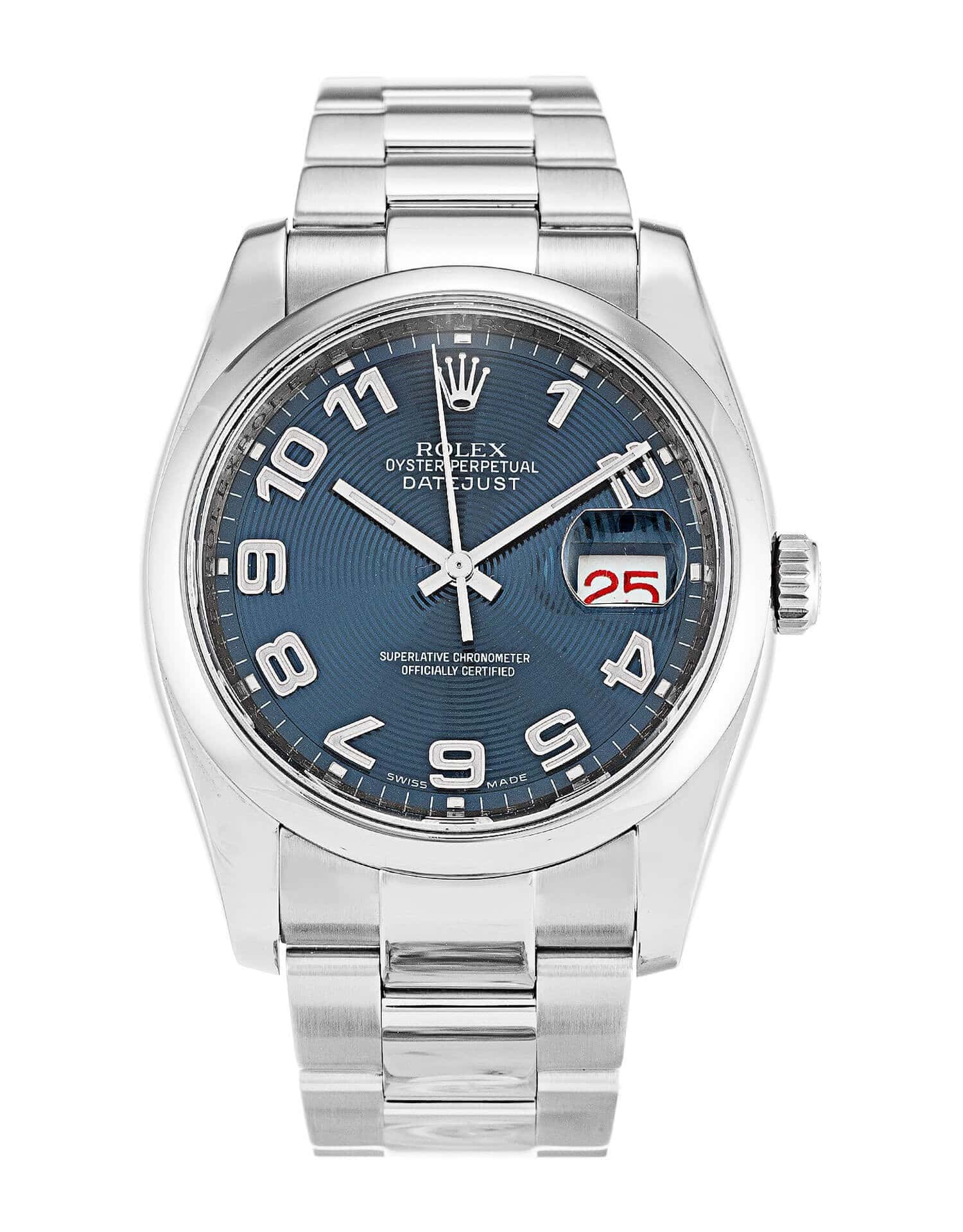 R*l*x datejust 116200 36mm blue dial