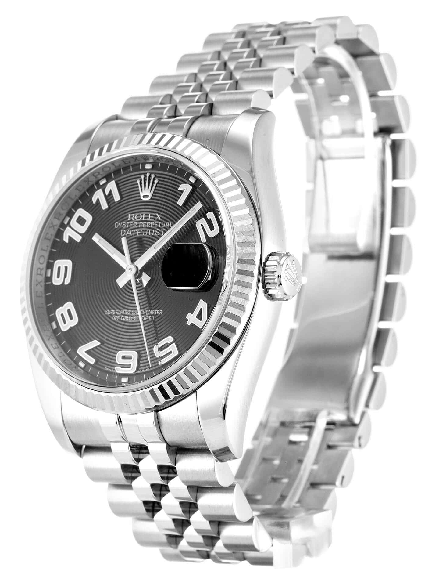 R*l*x datejust 116234 36mm black dial