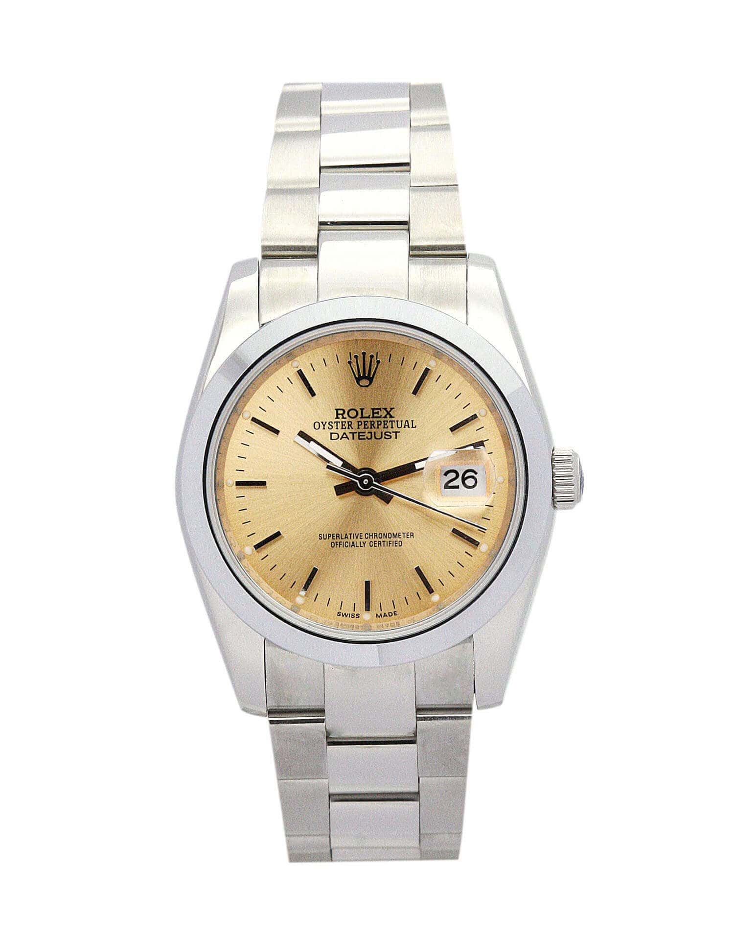 R*l*x datejust 16013 36mm champagne dial