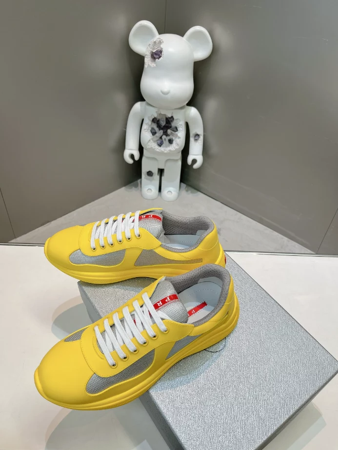 Pra*a america's cup soft rubber and bike fabric sneakers - prd003