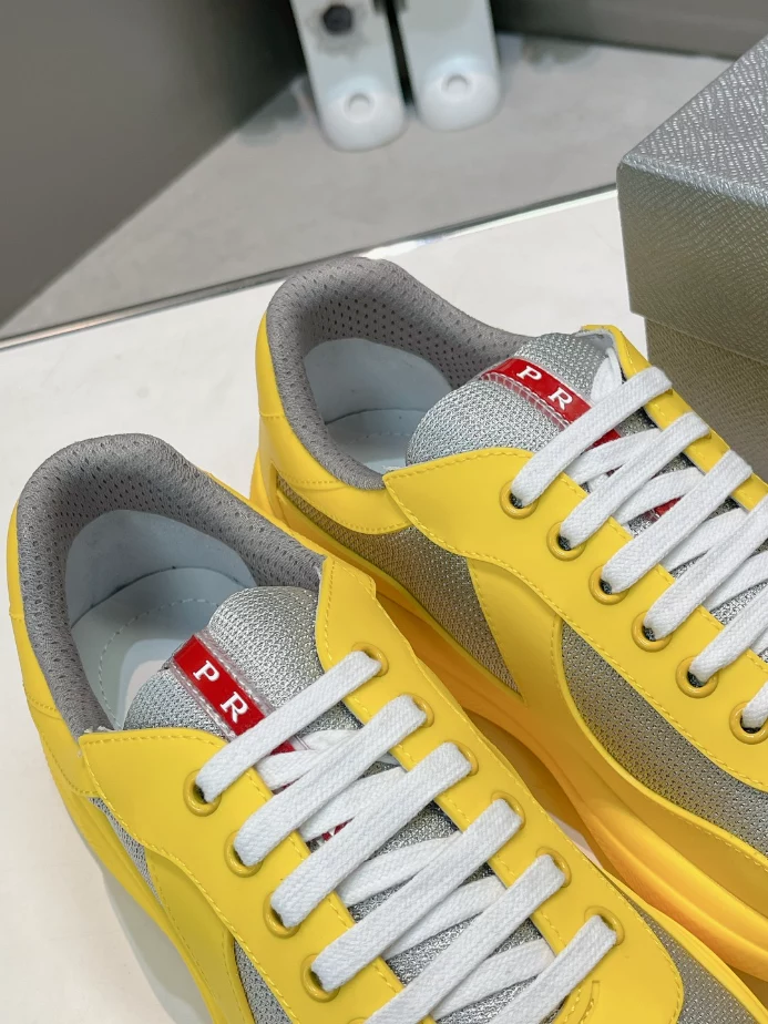 Pra*a america's cup soft rubber and bike fabric sneakers - prd003