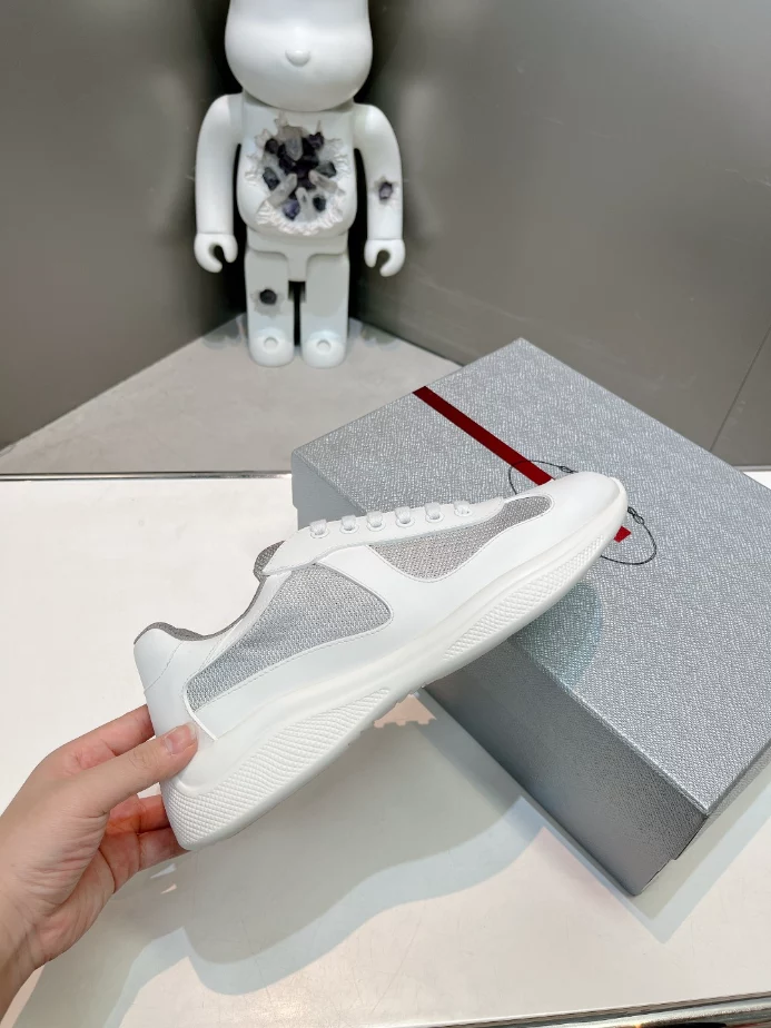 Pra*a america's cup soft rubber and bike fabric sneakers - prd004