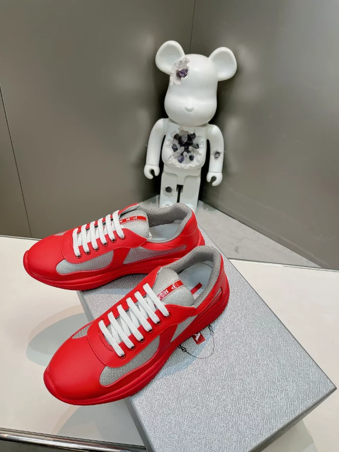 Pra*a america's cup soft rubber and bike fabric sneakers - prd005