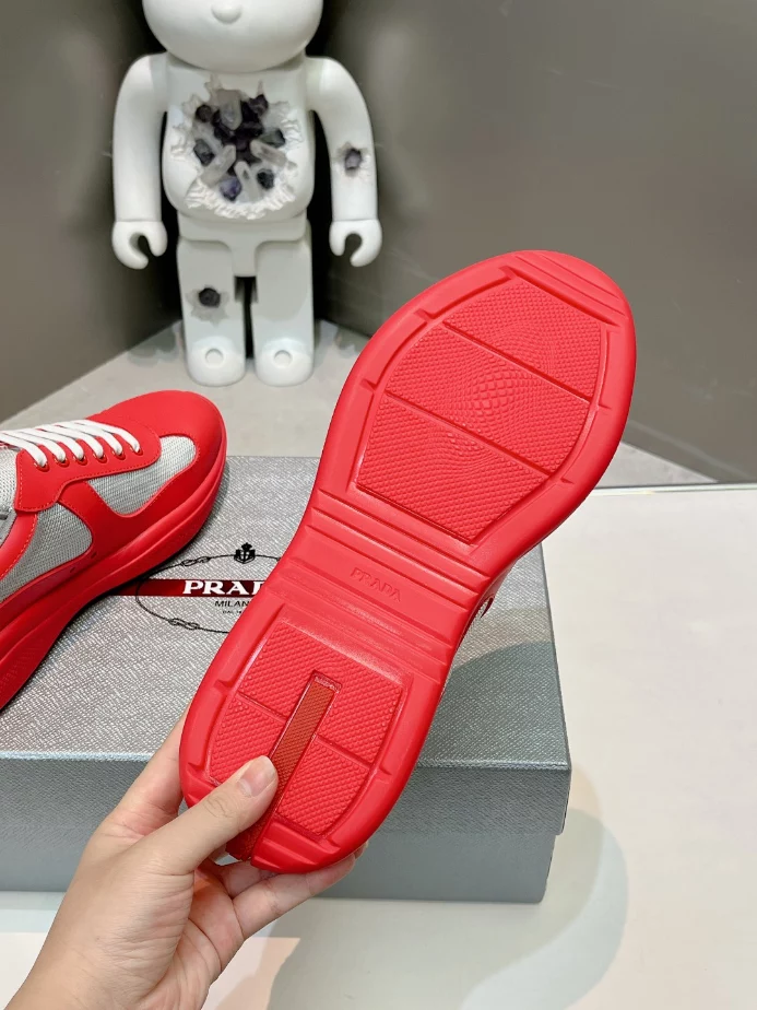 Pra*a america's cup soft rubber and bike fabric sneakers - prd005