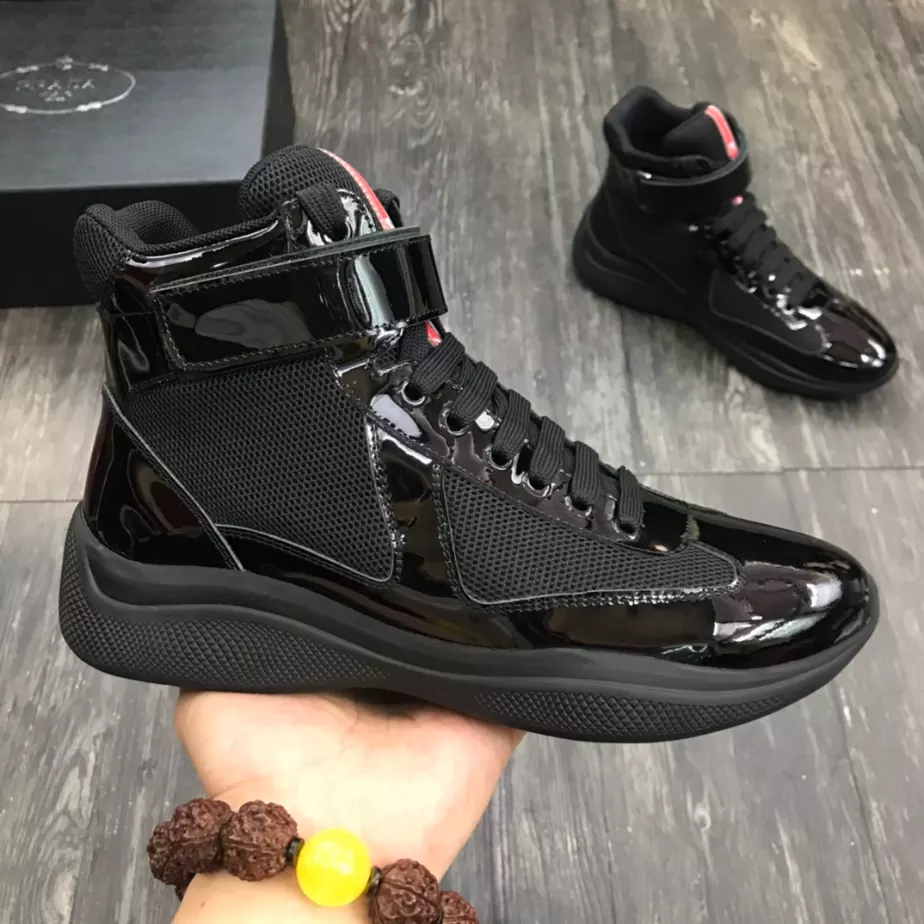Pra*a america's cup high-top sneakers