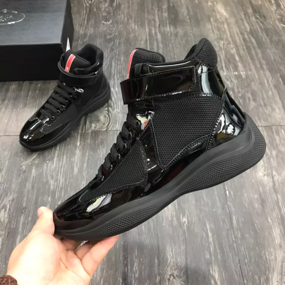 Pra*a america's cup high-top sneakers