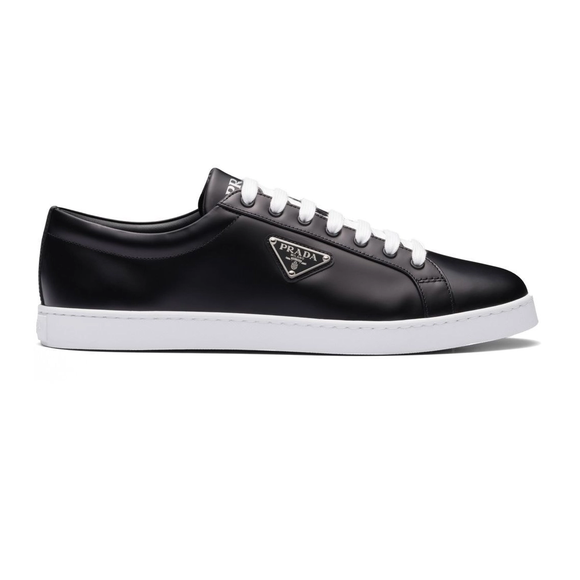 Pra*a brushed leather sneakers - prd043