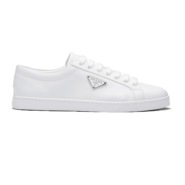 Pra*a brushed leather sneakers - prd045