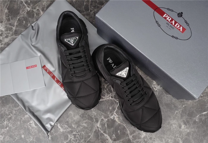 Pra*a quilted nylon sneakers - prd041