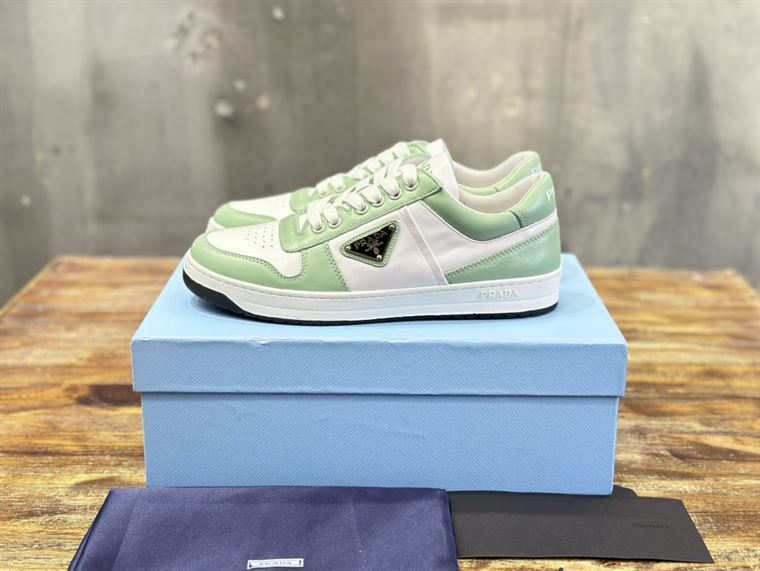 Pra*a downtown leather sneakers - prd088