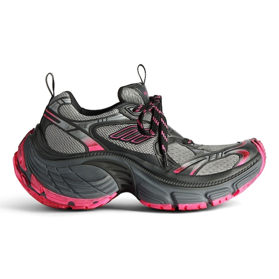 Ba*len*cia*ga women's 10xl sneaker in grey/pink/black - bb275