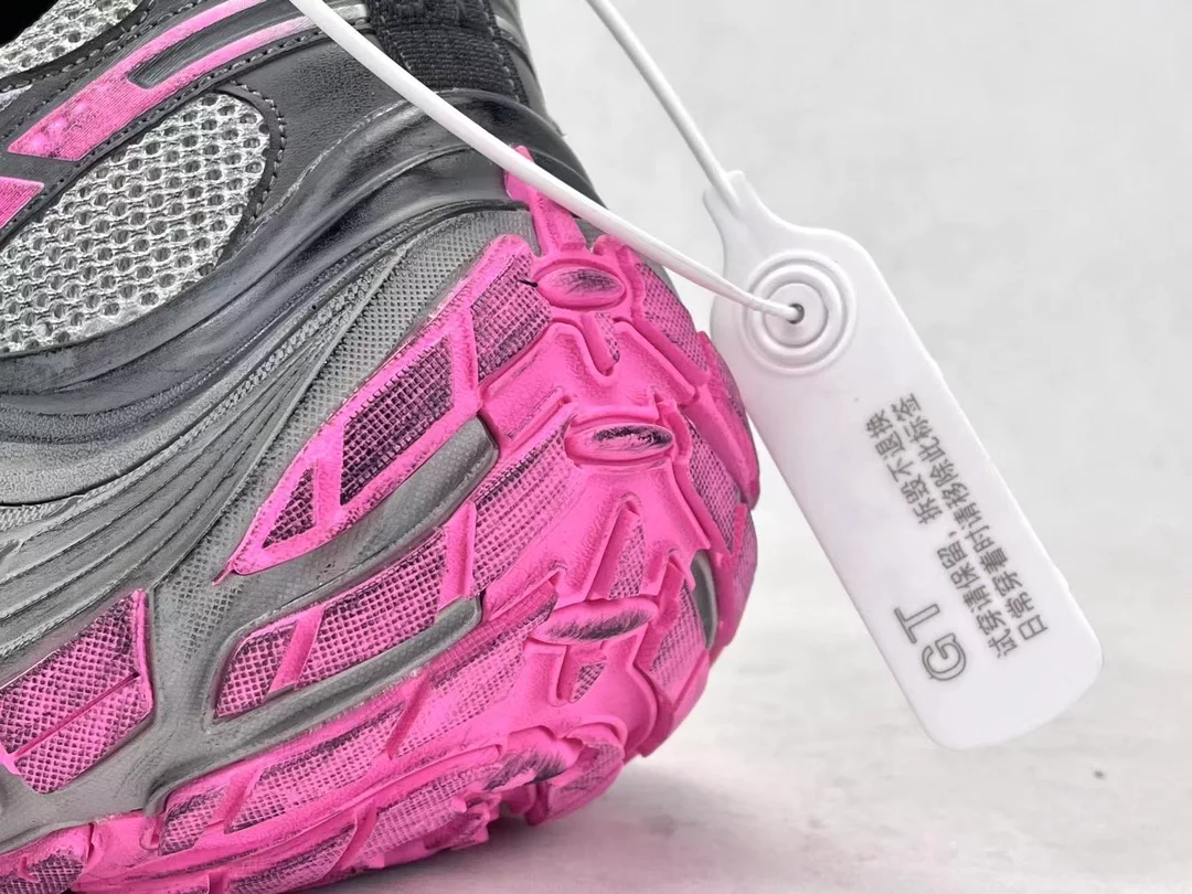 Ba*len*cia*ga women's 10xl sneaker in grey/pink/black - bb275