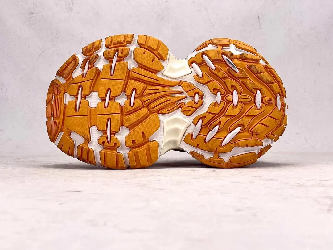 Ba*len*cia*ga women's 10xl sneaker in white/red/orange - bb276