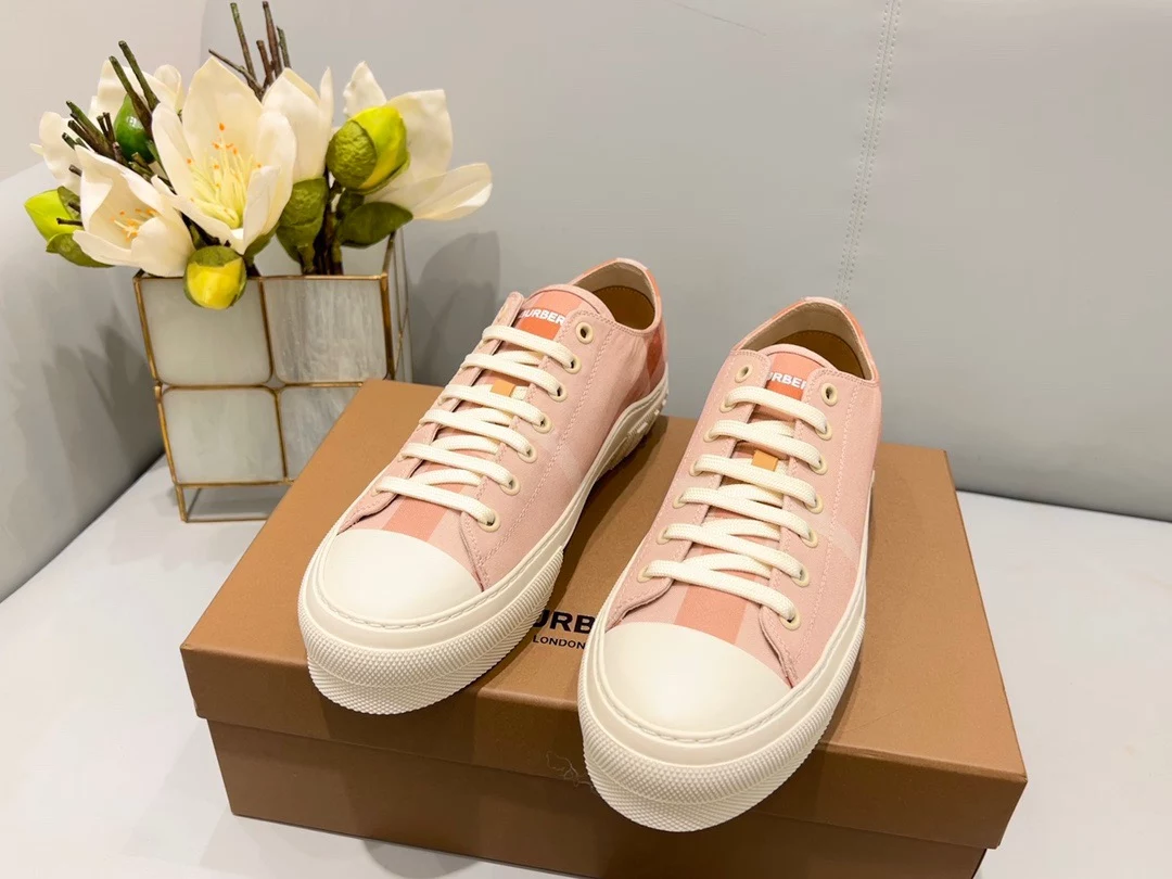 B**rry check cotton sneakers - bbr128