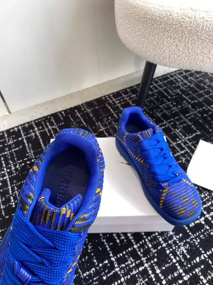 B**rry checked knitted sneakers - bbr100