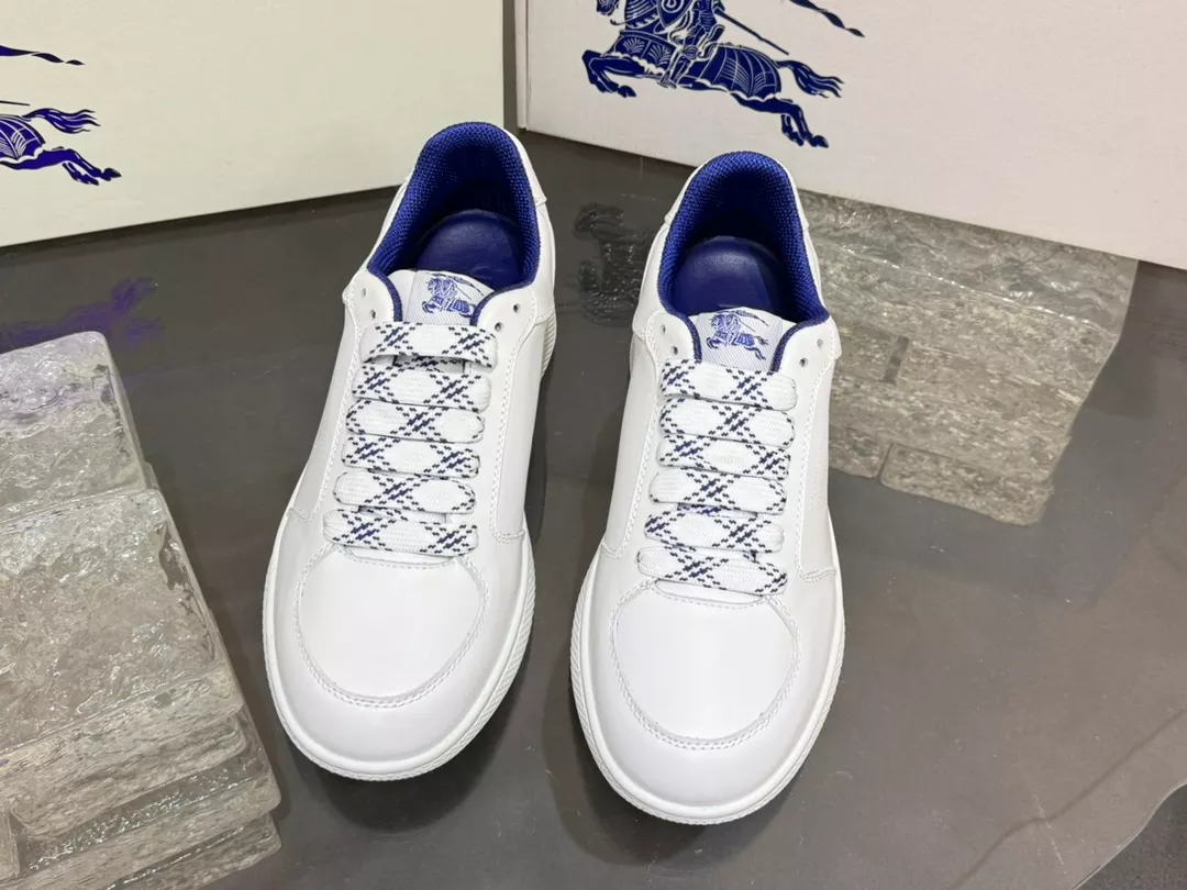 B**rry leather stock sneakers in white - bbr091