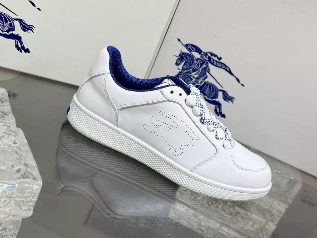 B**rry leather stock sneakers in white - bbr091